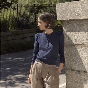 Goop G. Label by goop Engel Henley Sweatshirt